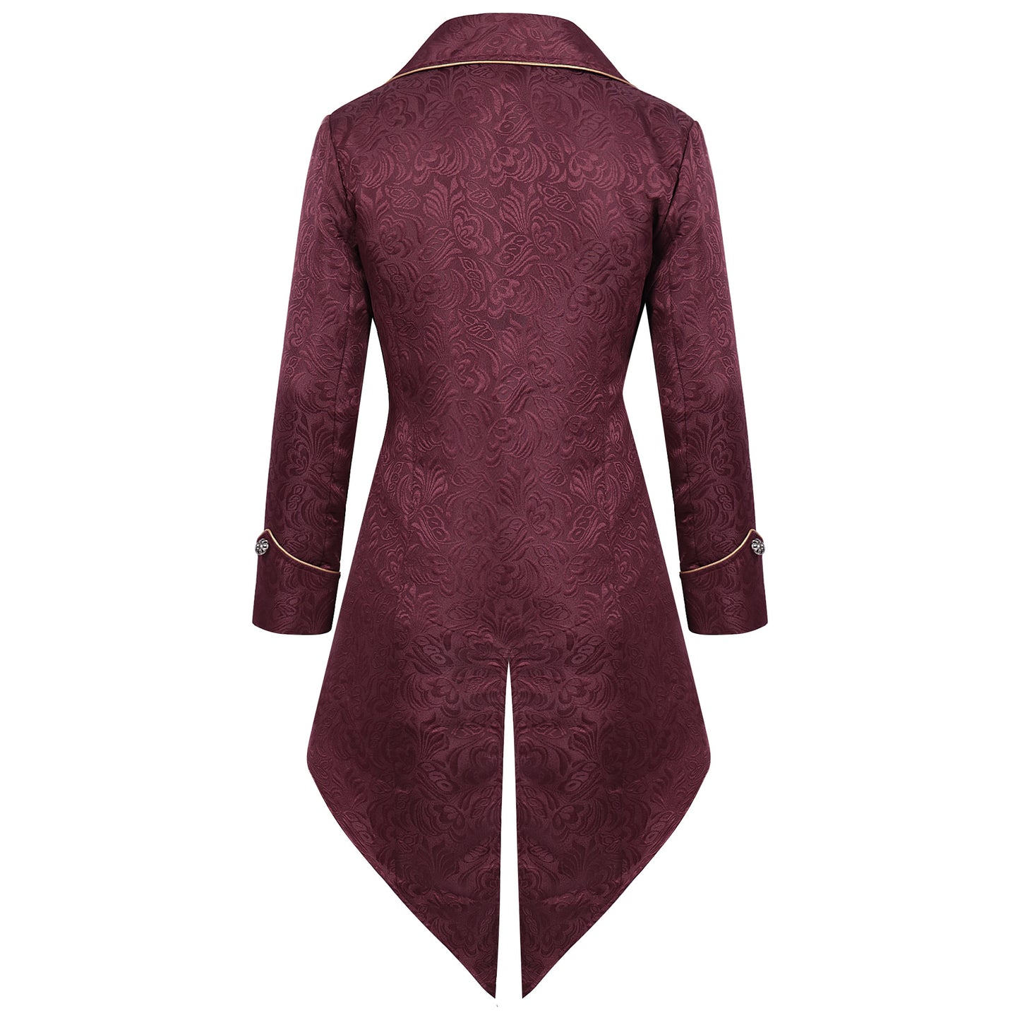 Men's Victorian Floral Tailcoat – Steampunk Gothic Costume Jacket