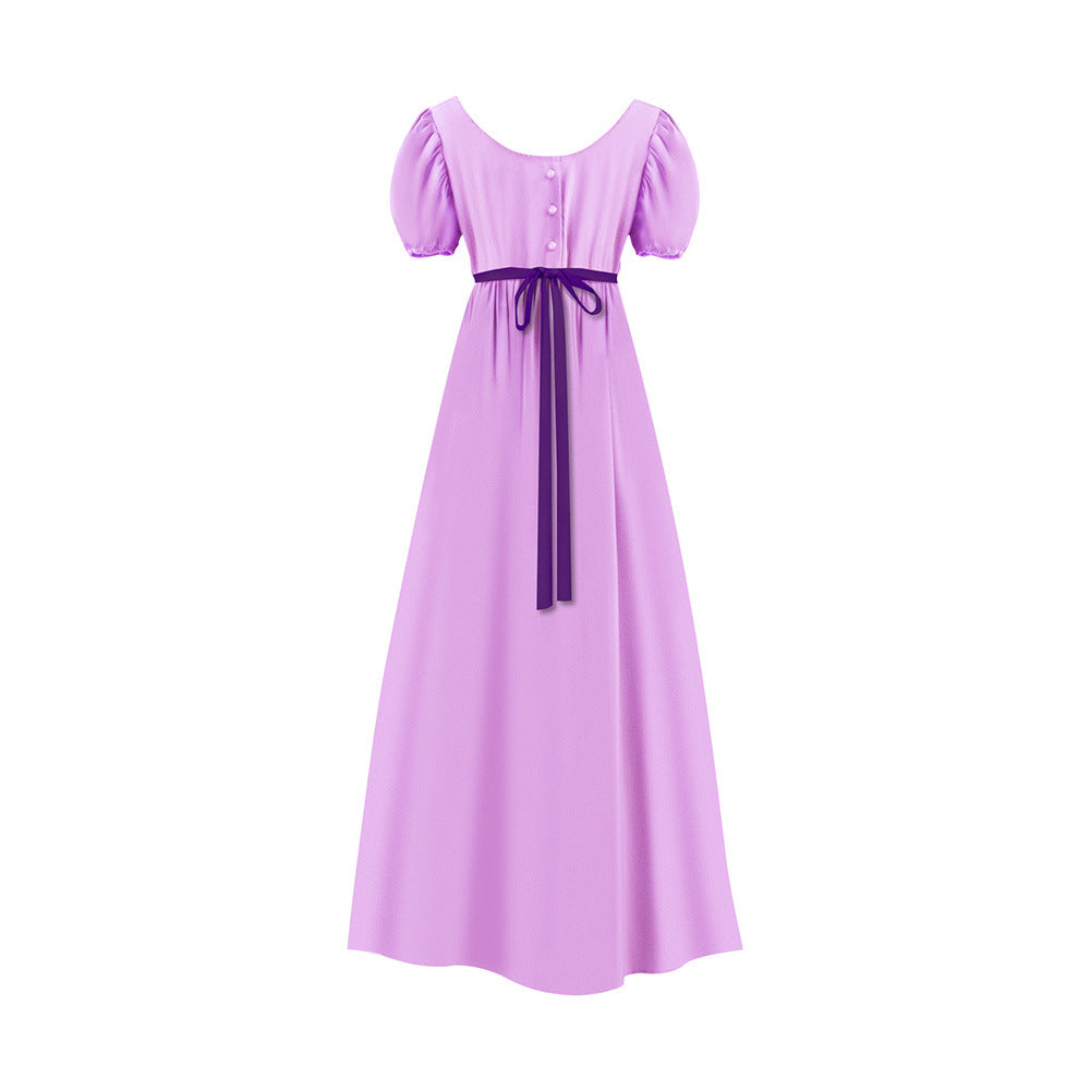 Women's Regency Empire Waist Dress – Jane Austen Period Costume
