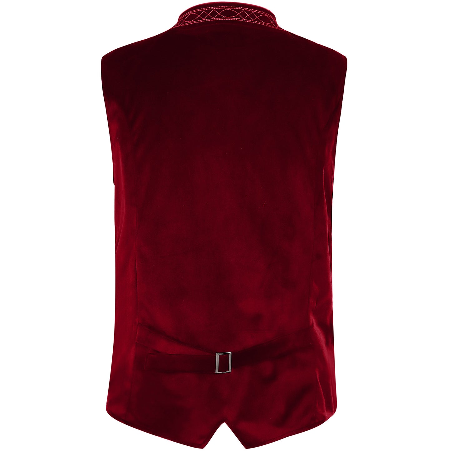Mens Vintage Velvet Vest Metal Button Tavern Waiter Oktoberfest Waistcoat