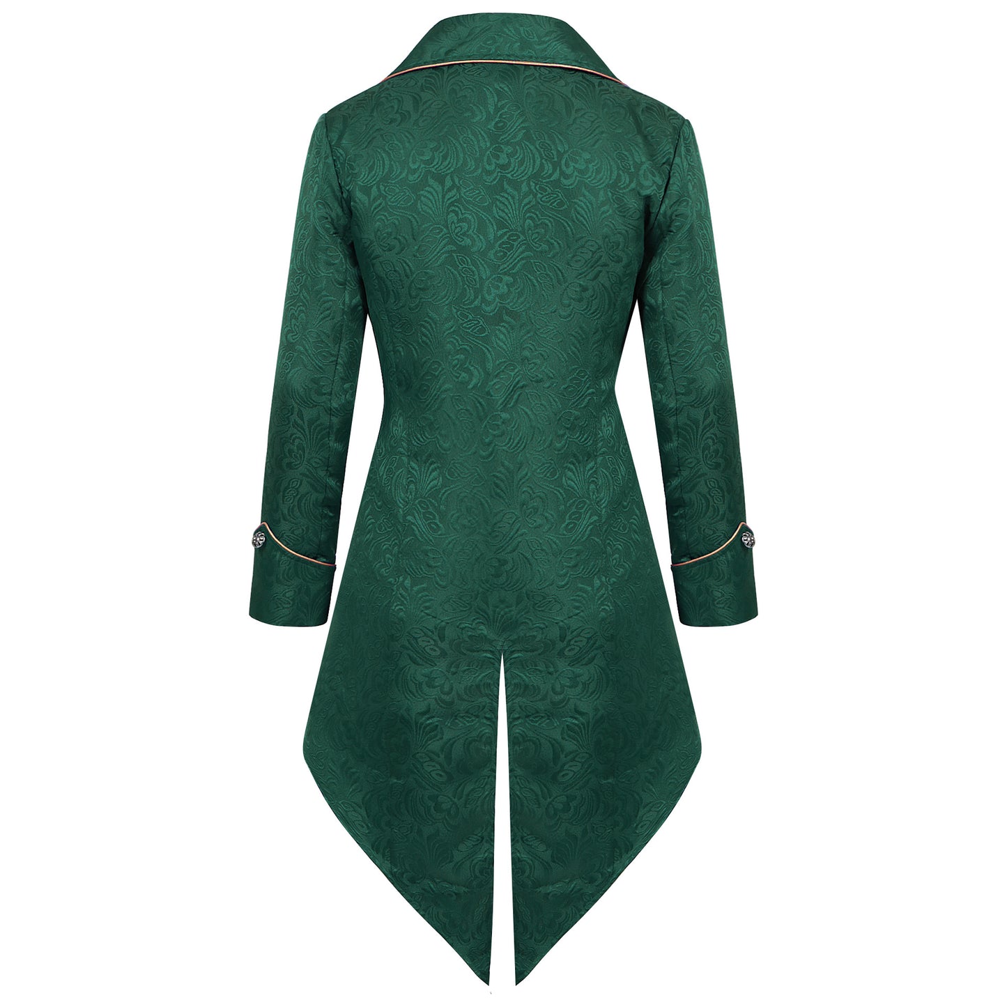 Men's Victorian Floral Tailcoat – Steampunk Gothic Costume Jacket