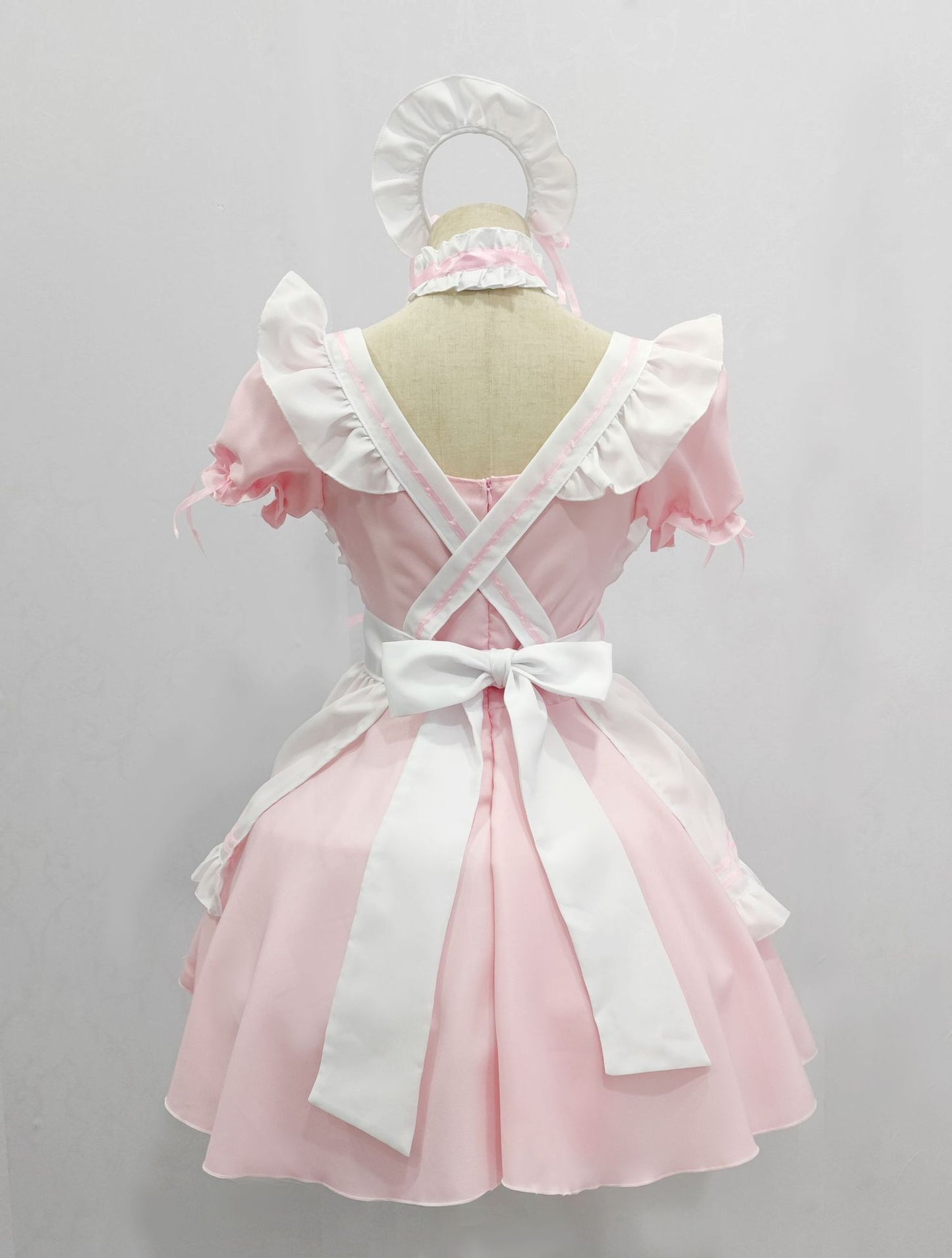 Maid Costume Japanese Style Cosplay - Cute Student Girl Dress Distinguished One-Piece Lolita Gothic Full Set Anime Apparel