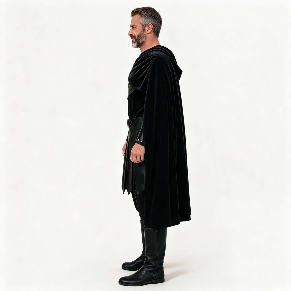 Men's Medieval Warrior Costume Set – Knight Spartan Gladiator Outfit