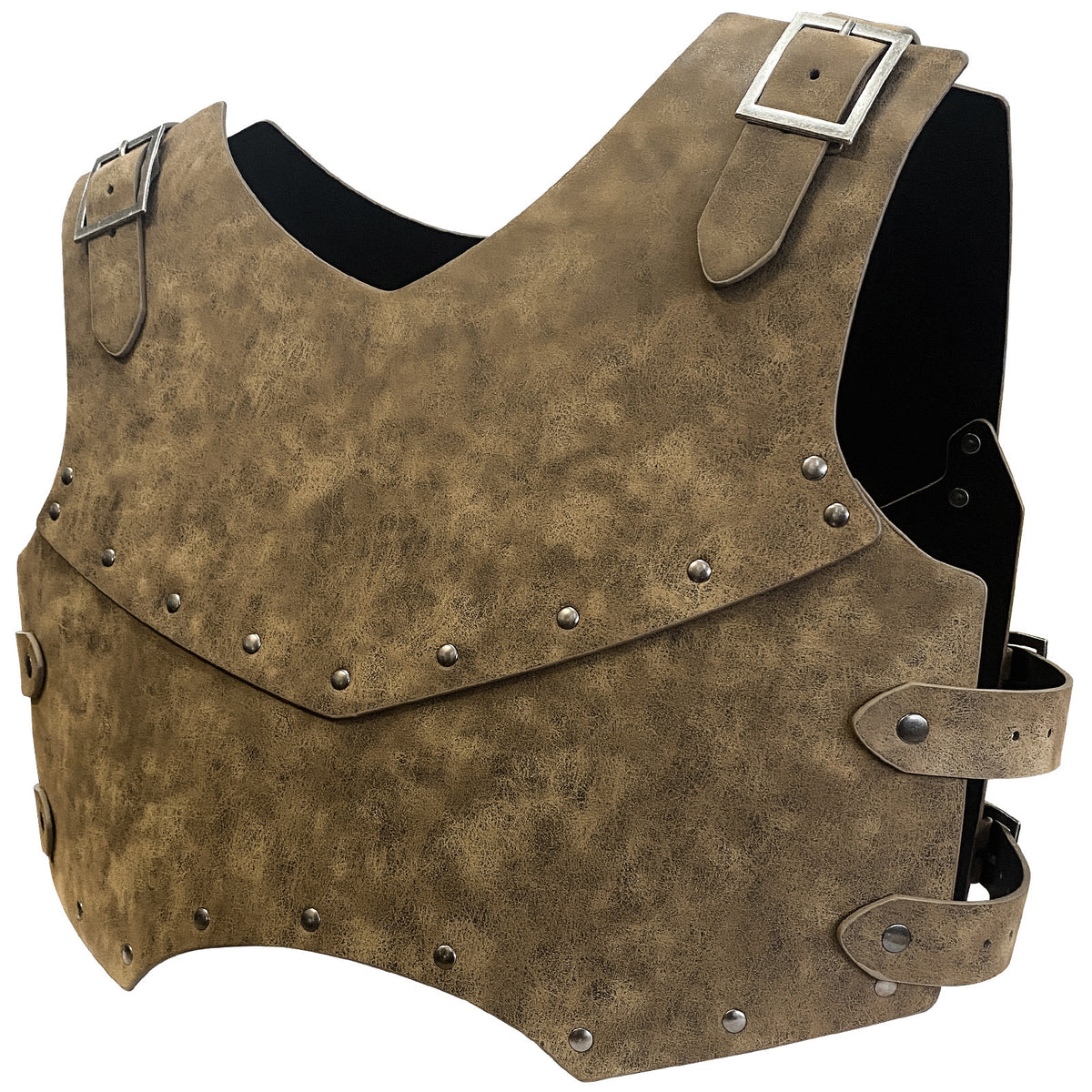 Men's Medieval Viking Breastplate – Double Layer Costume Chest Armour