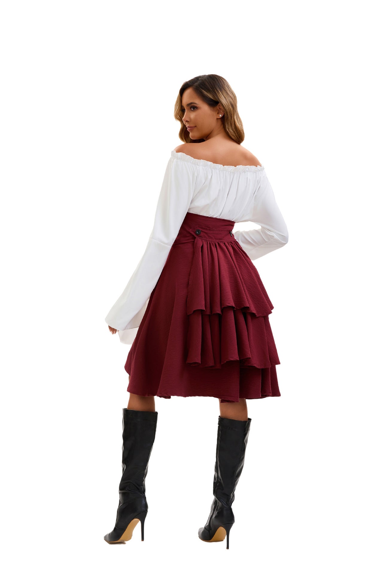 Women's Medieval Renaissance Long Skirt – Ren Faire LARP Costume