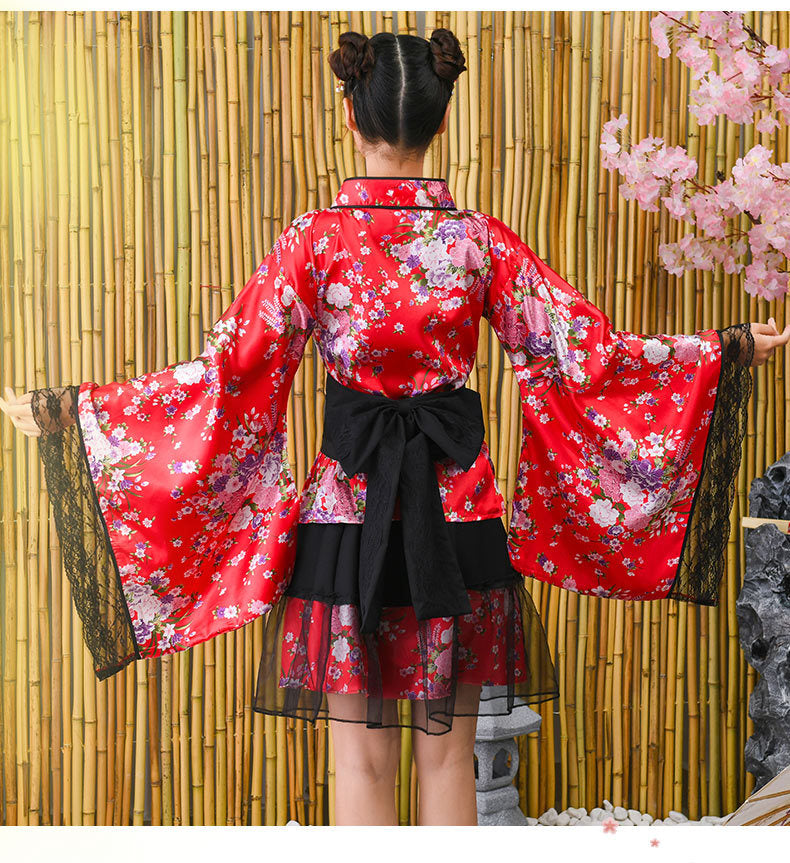 Improved Performance Japanese Kimono set for Cosplay and Anime Fans