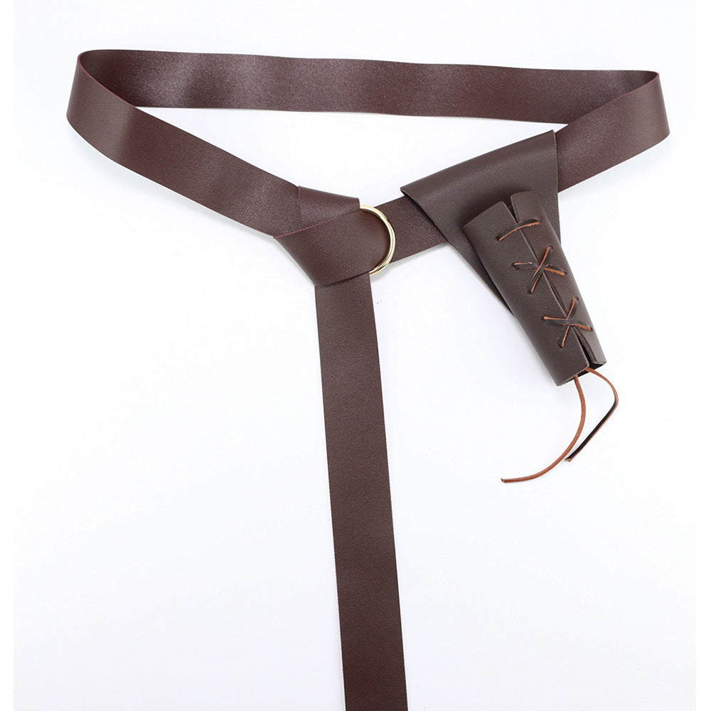 Medieval Renaissance Utility Belt & Pouch Accessories