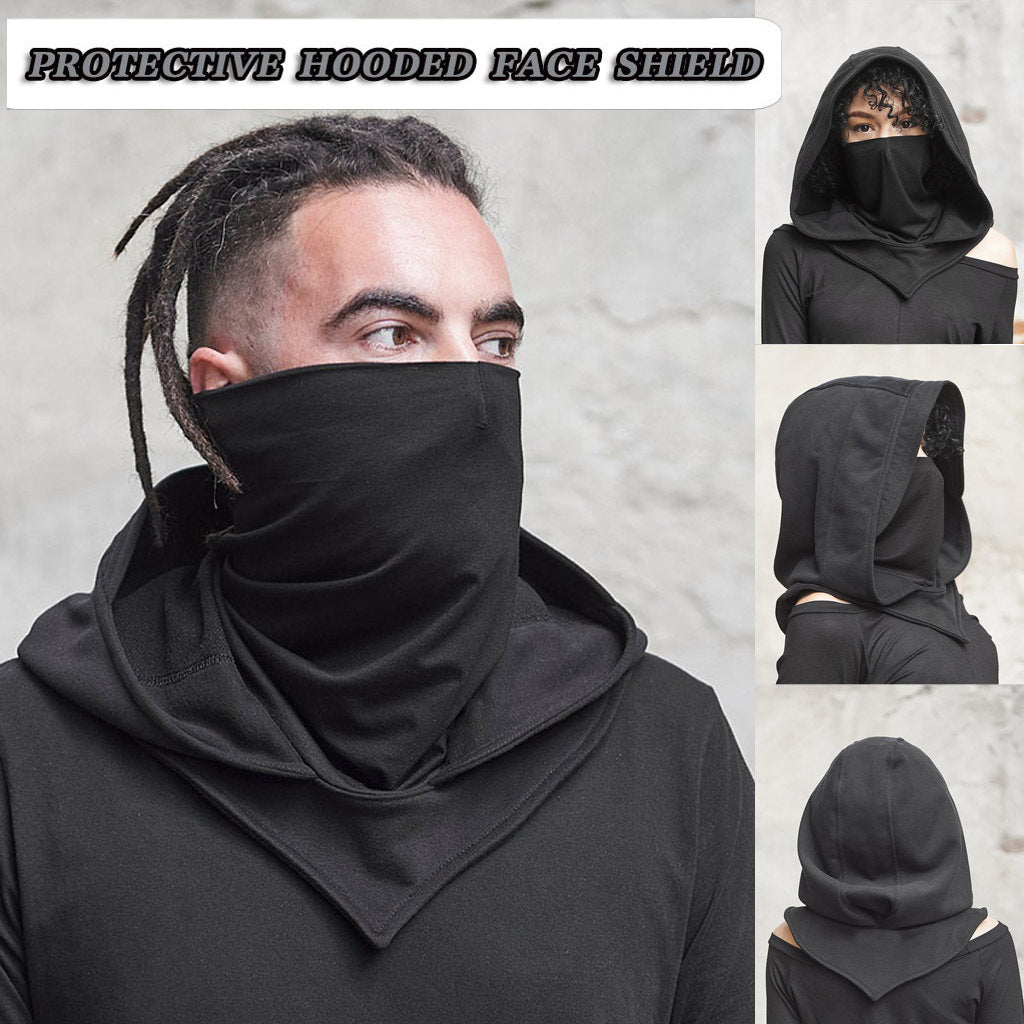 Protective Hooded Face Shield Halloween Costume