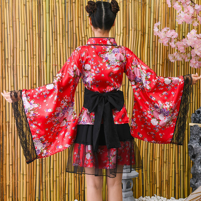 Improved Performance Japanese Kimono set for Cosplay and Anime Fans