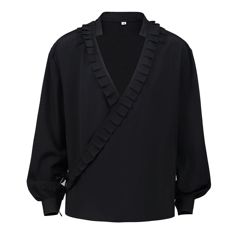 Vampire Renaissance Victorian steampunk ruffled medieval Halloween costume