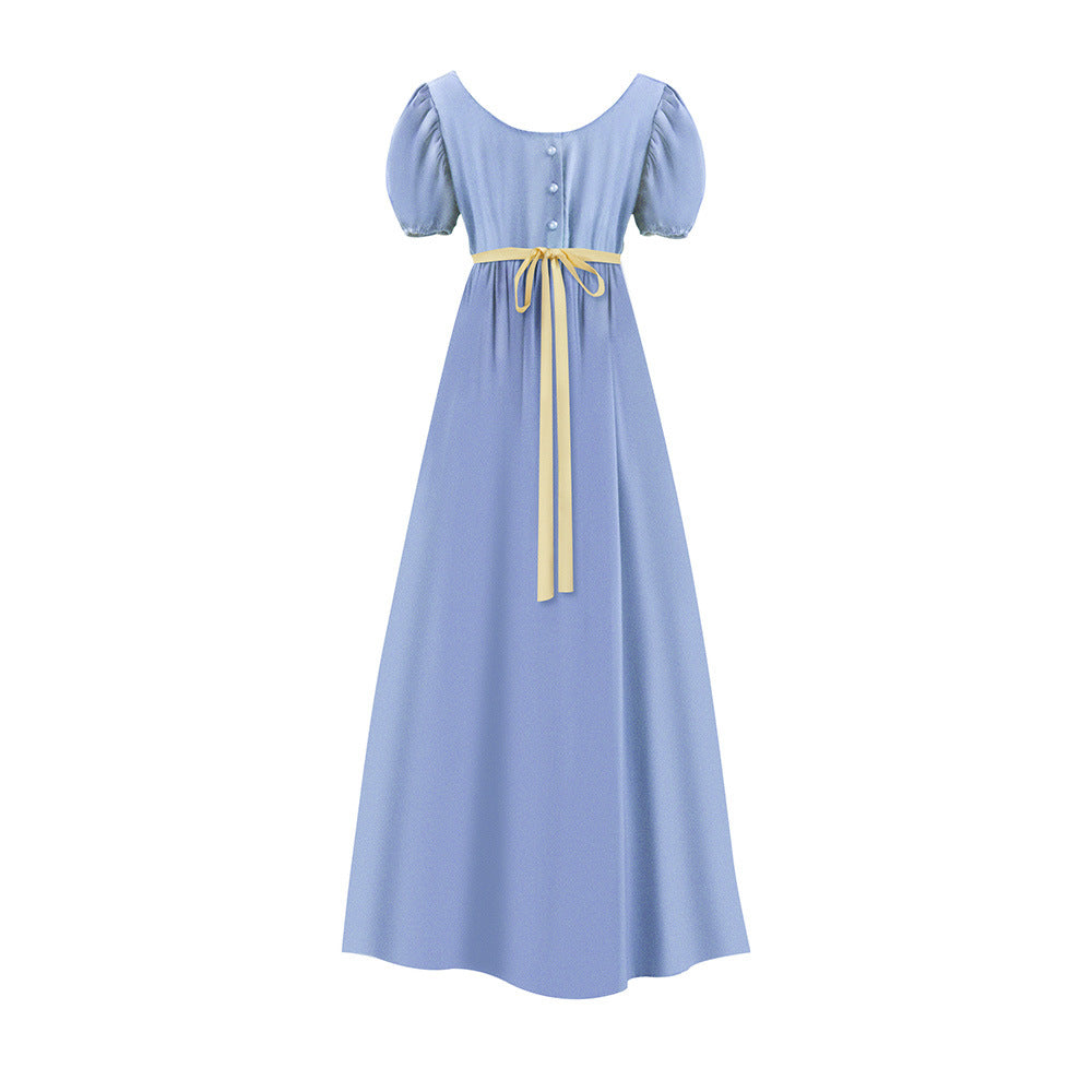 Women's Regency Empire Waist Dress – Jane Austen Period Costume