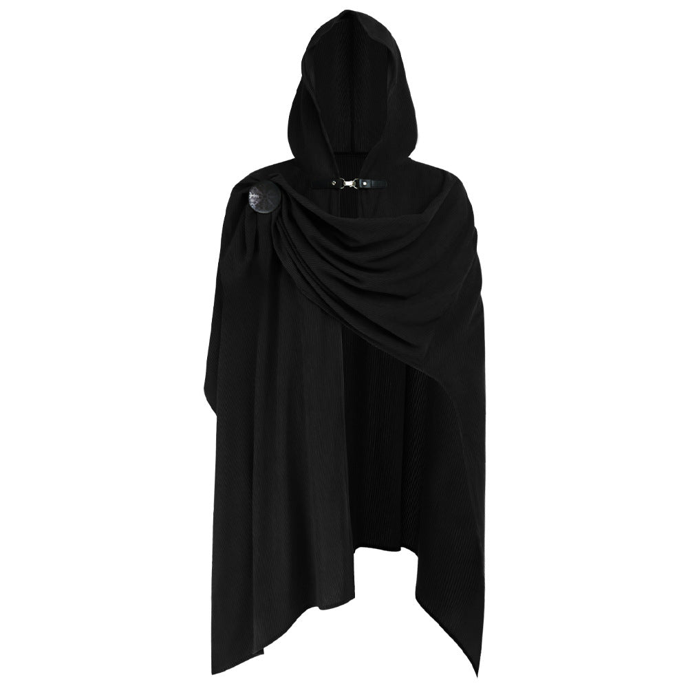 Adult Medieval Corduroy Hooded Cloak – 150CM