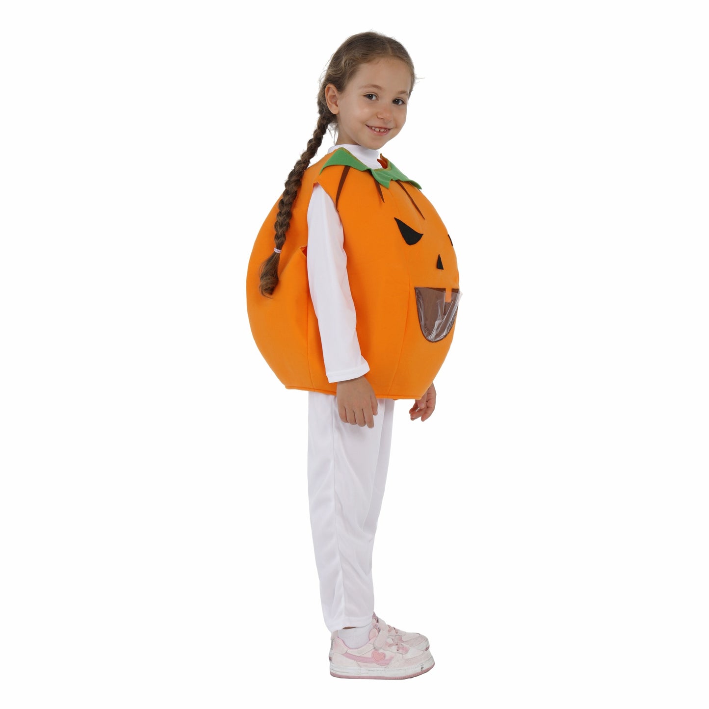 Halloween Costume Decoration Pumpkin Candy Set Kindergarten Children's Smock