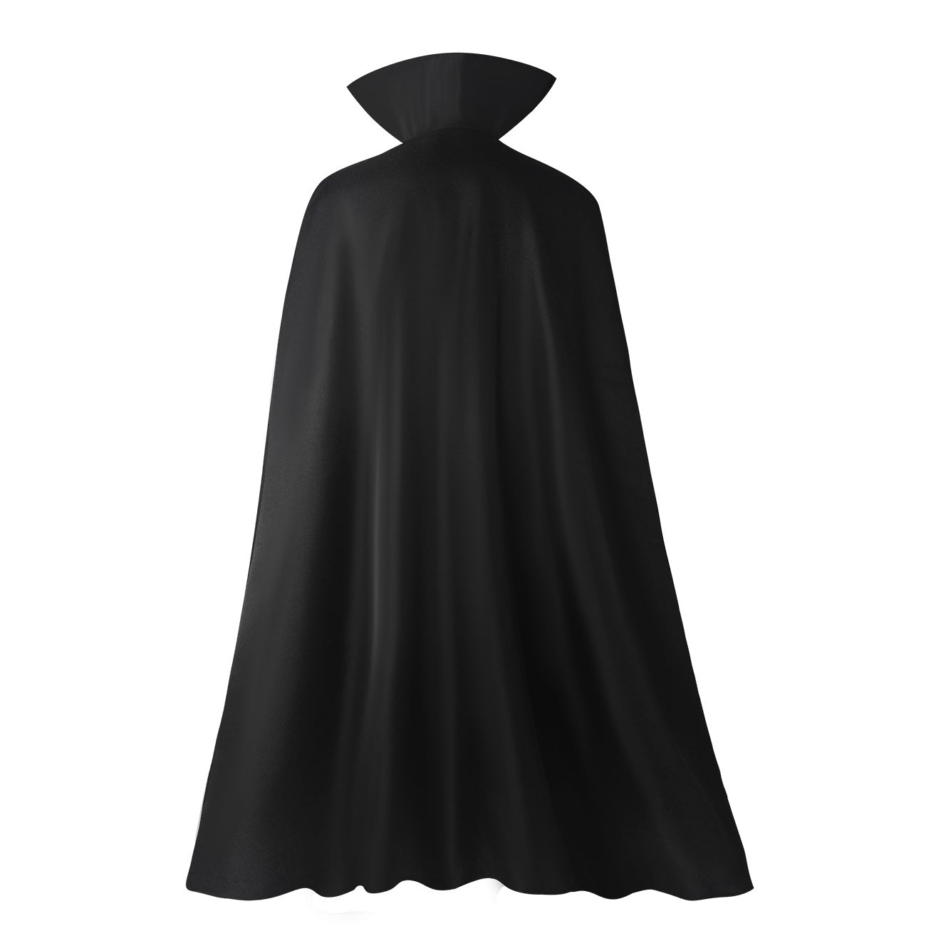 Medieval Vampire Cape Hooded Baron Cloak Gothic Costume for Men Women Kids