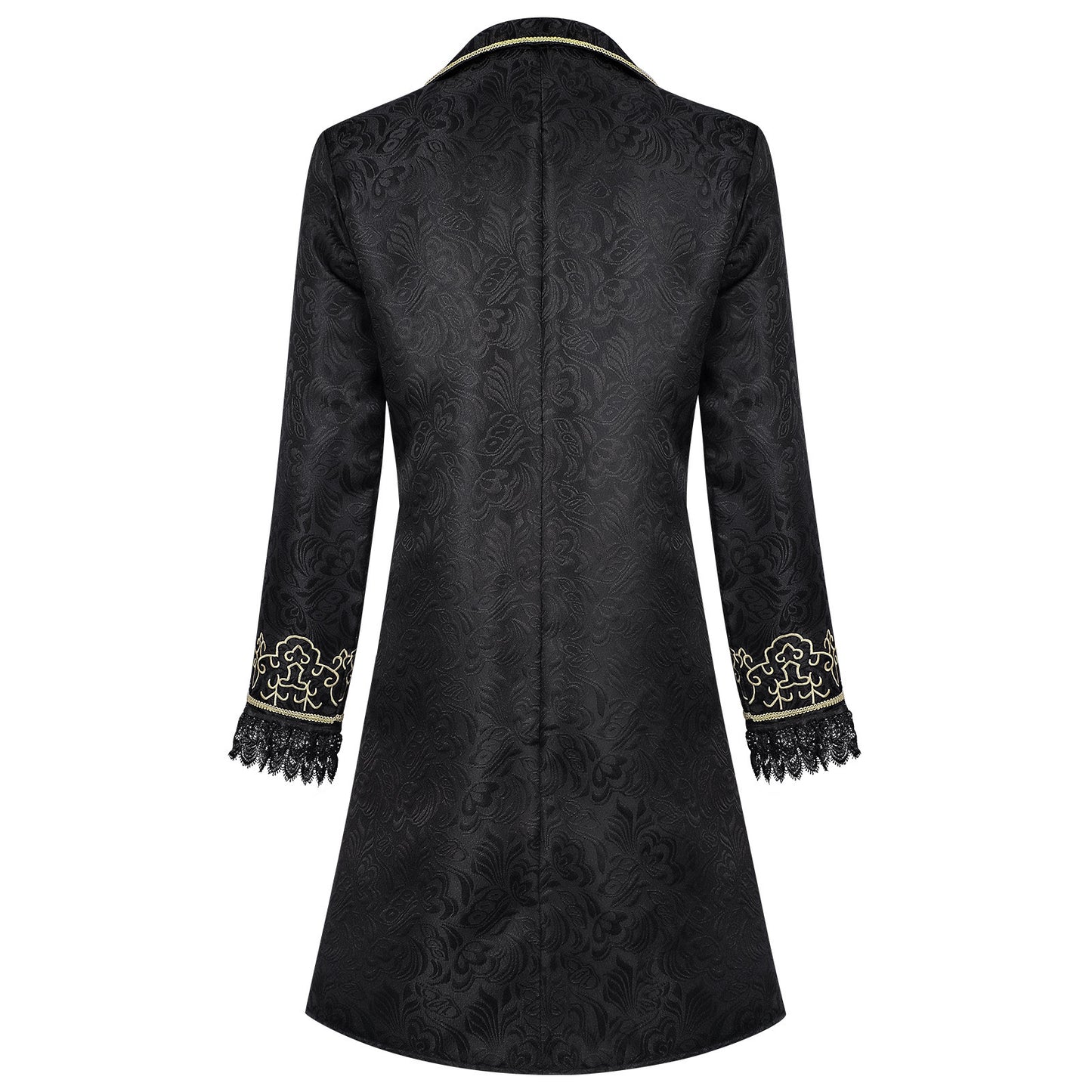 Men's Victorian Prince Long Coat Gothic Baroque Renaissance Cosplay Costume