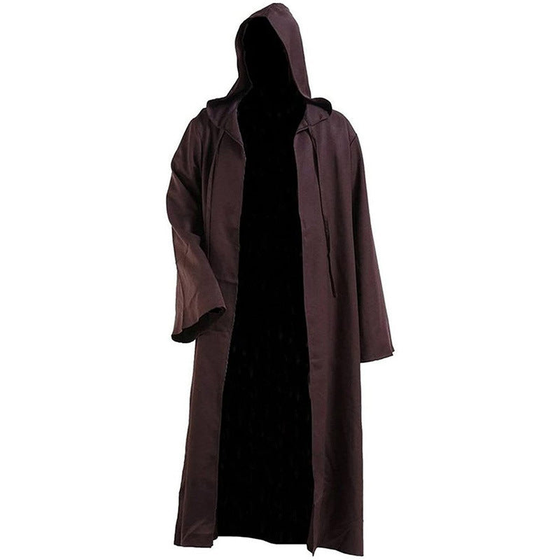 Mens and Kids Skywalker Cape Cloak Robe Cosplay Costume