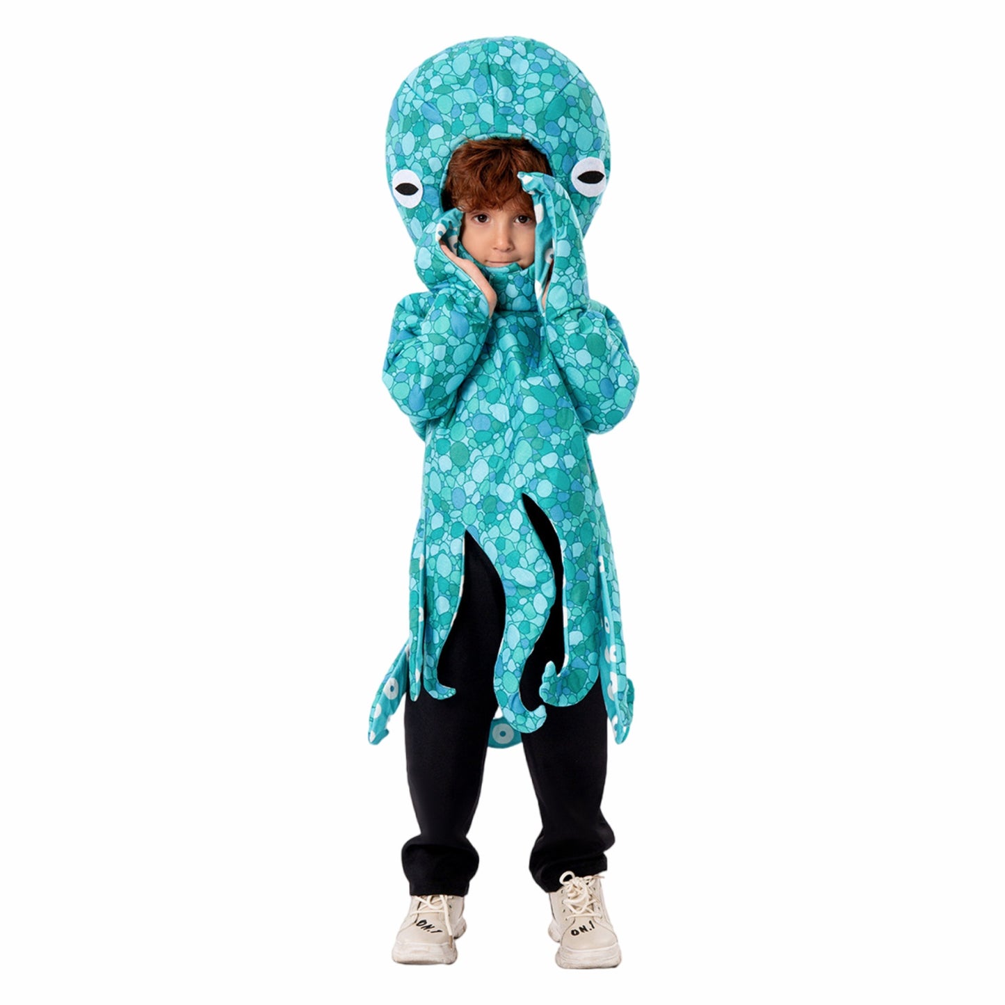 Kids Animal Costume Onesie Pajamas Fancy Dress Book Week Zoo Party S-XL