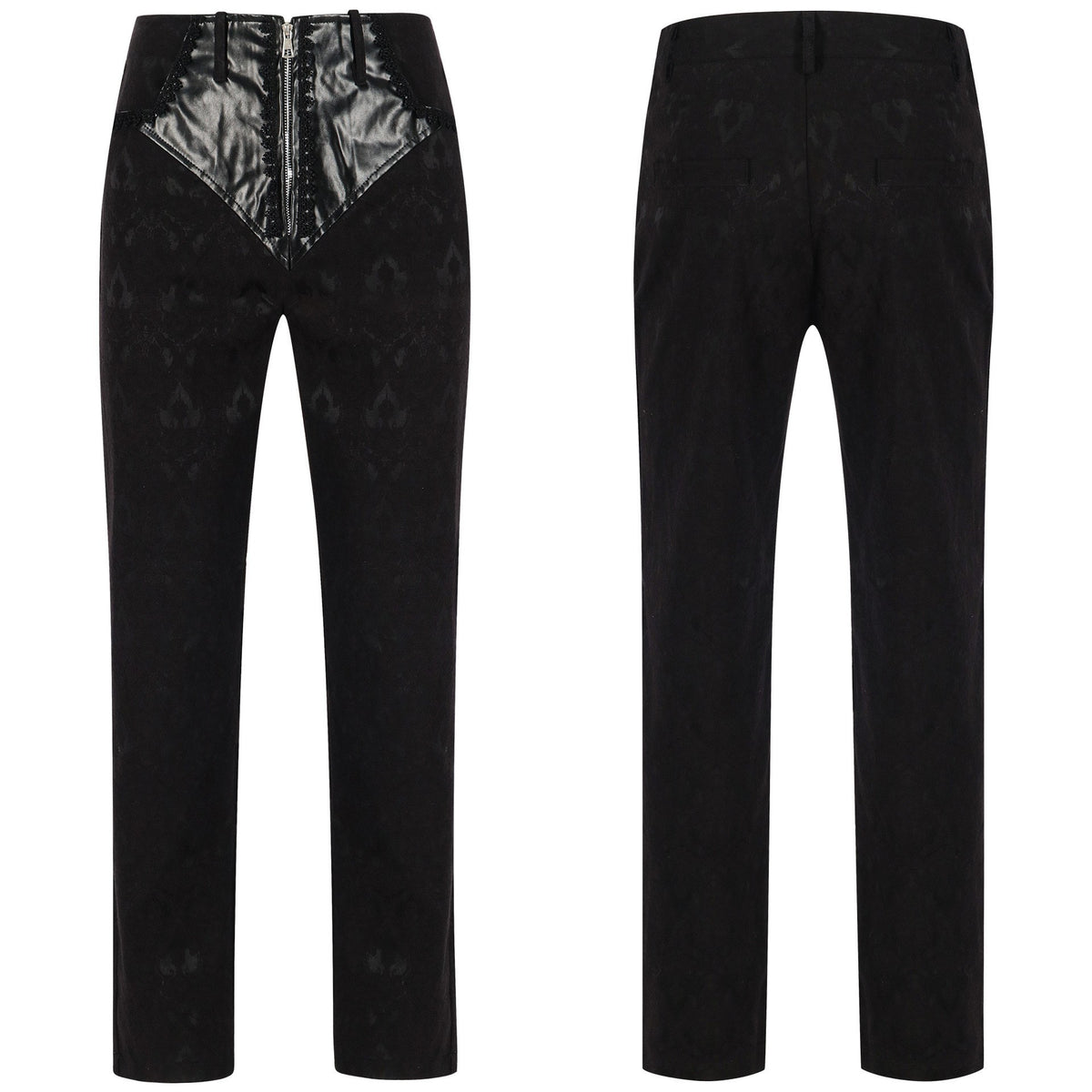 Gothic Victorian Vampire Jacquard Pants MEEJOY
