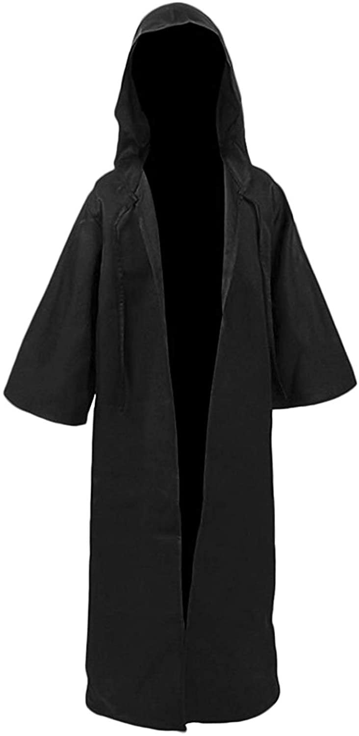 Mens and Kids Skywalker Cape Cloak Robe Cosplay Costume