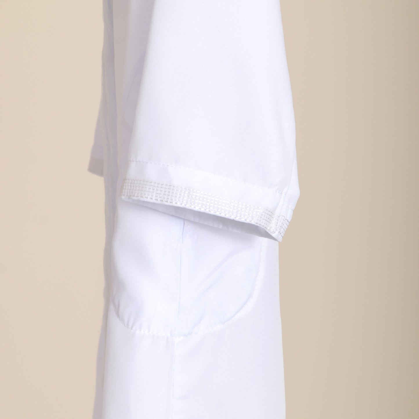 Boys White Thobe Traditional Kids Long Robe Eid Formal Outfit