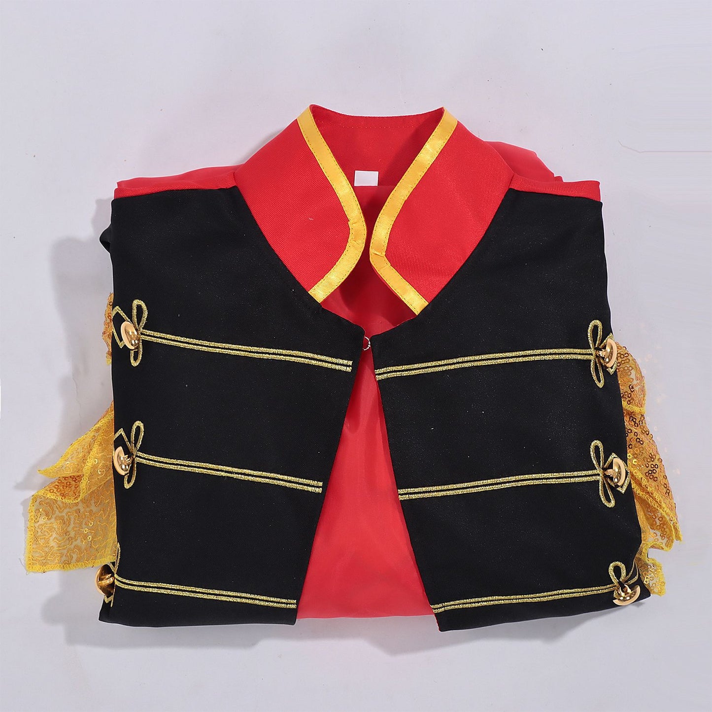 Mens Ringmaster Jacket Medieval Prince Circus Stage Costume Coat