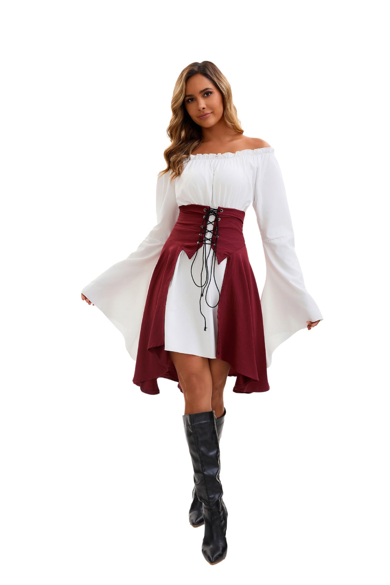Women's Medieval Renaissance Long Skirt – Ren Faire LARP Costume
