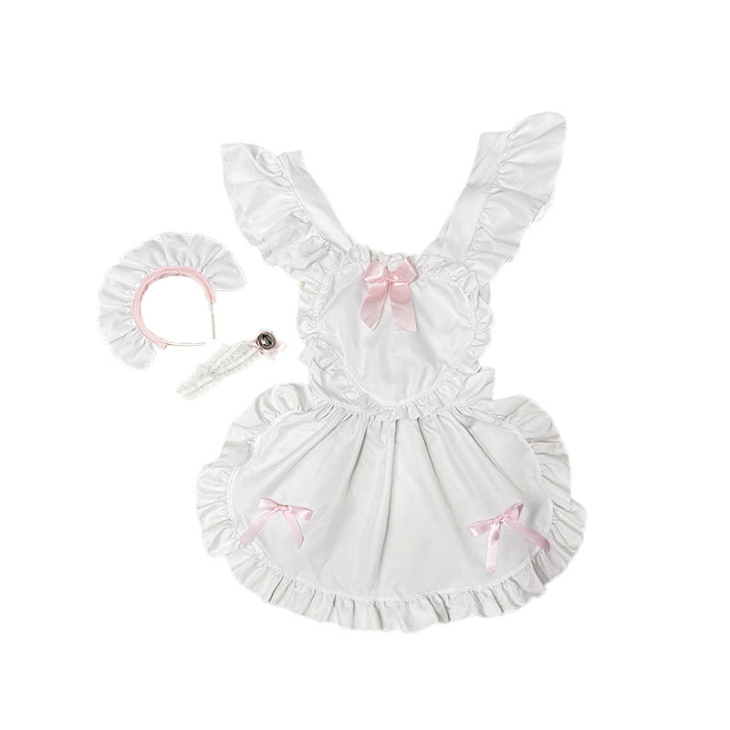 Kawaii Japanese Cospaly Sweet Lolita Dress Cute Anime Maid Costume