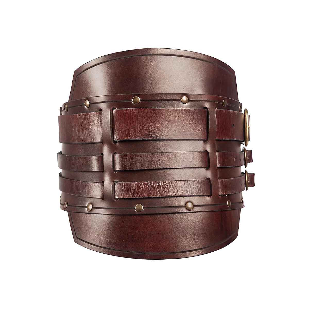 Renaissance Knight PU Leather Battle Belt – Armor Waist Cincher