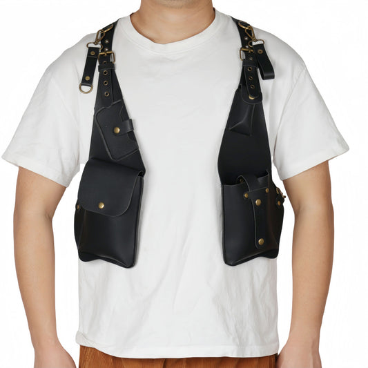 Medieval Shoulder Harness Chest Bag