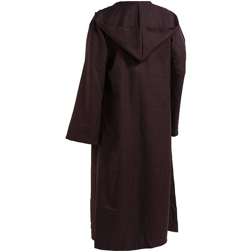 Mens and Kids Skywalker Cape Cloak Robe Cosplay Costume