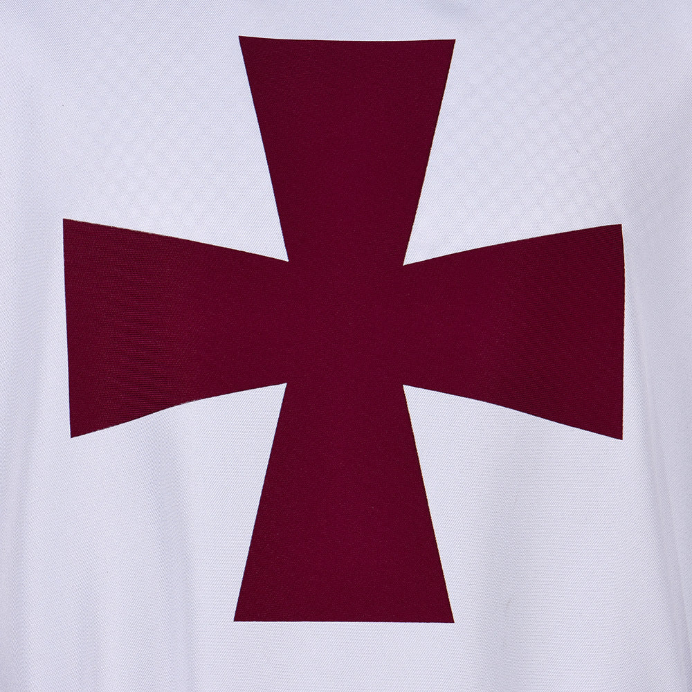 Men's Templar Knight 3-Piece Costume Set – Medieval Crusader Outfit