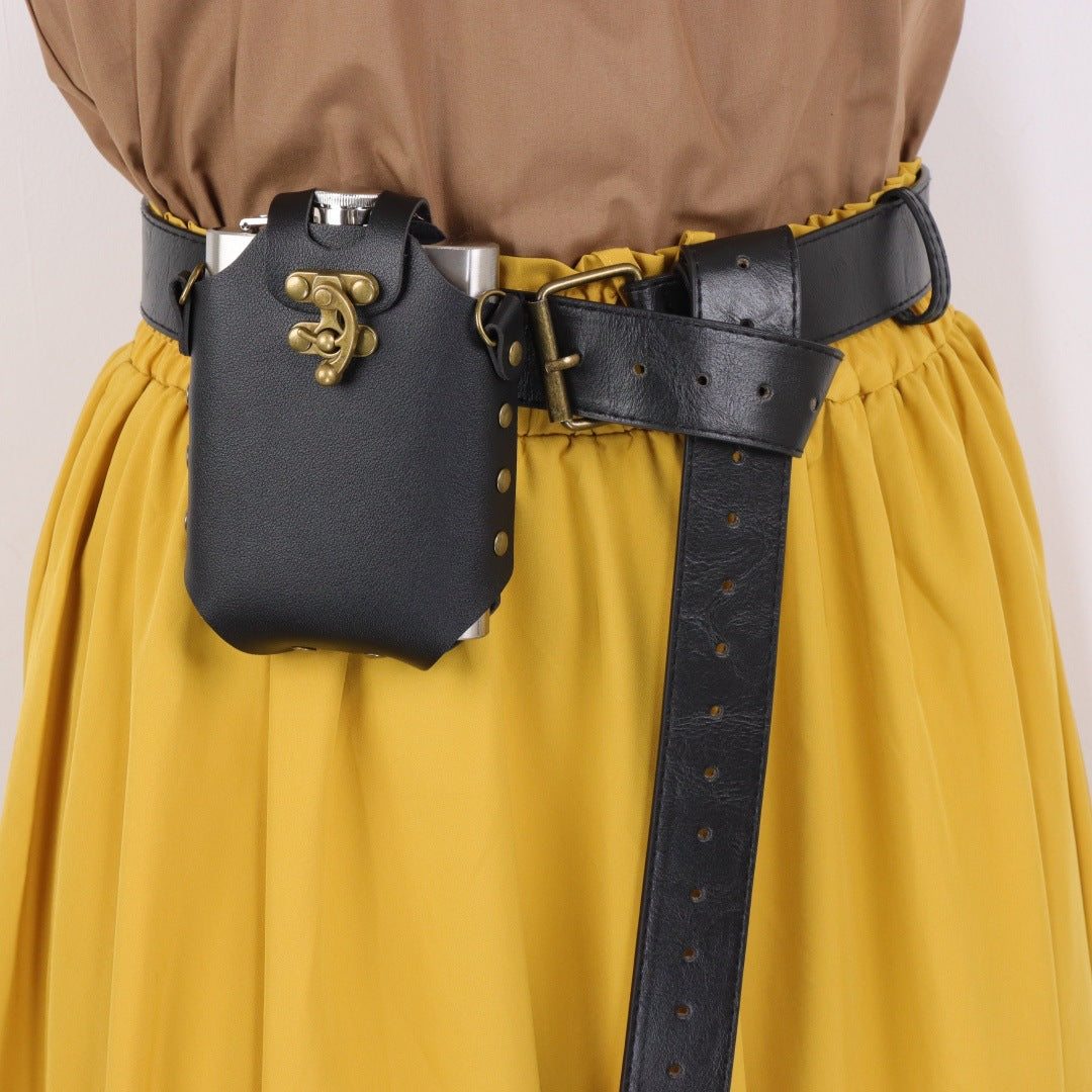 Medieval Renaissance Utility Belt & Pouch Accessories