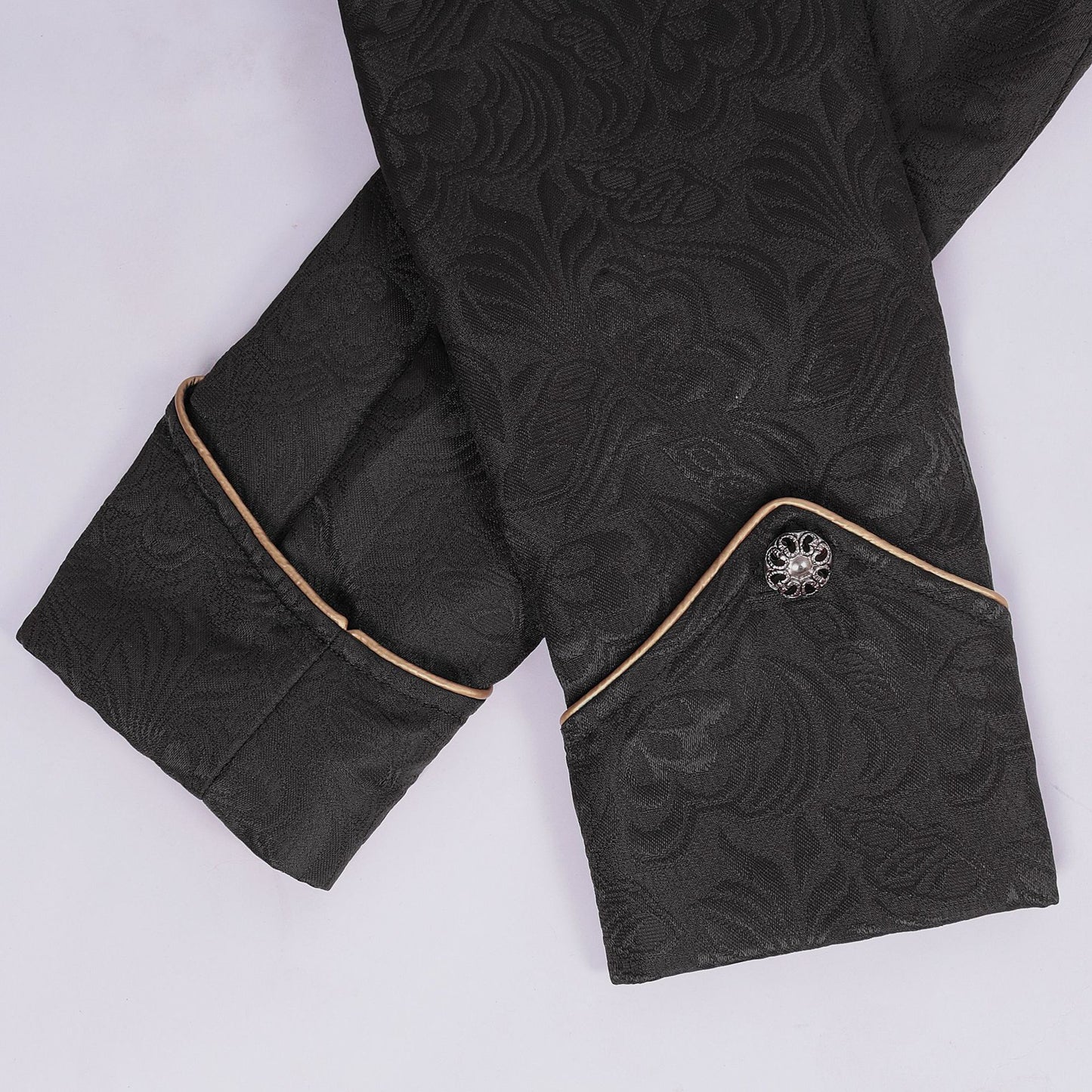 Men's Victorian Floral Tailcoat – Steampunk Gothic Costume Jacket