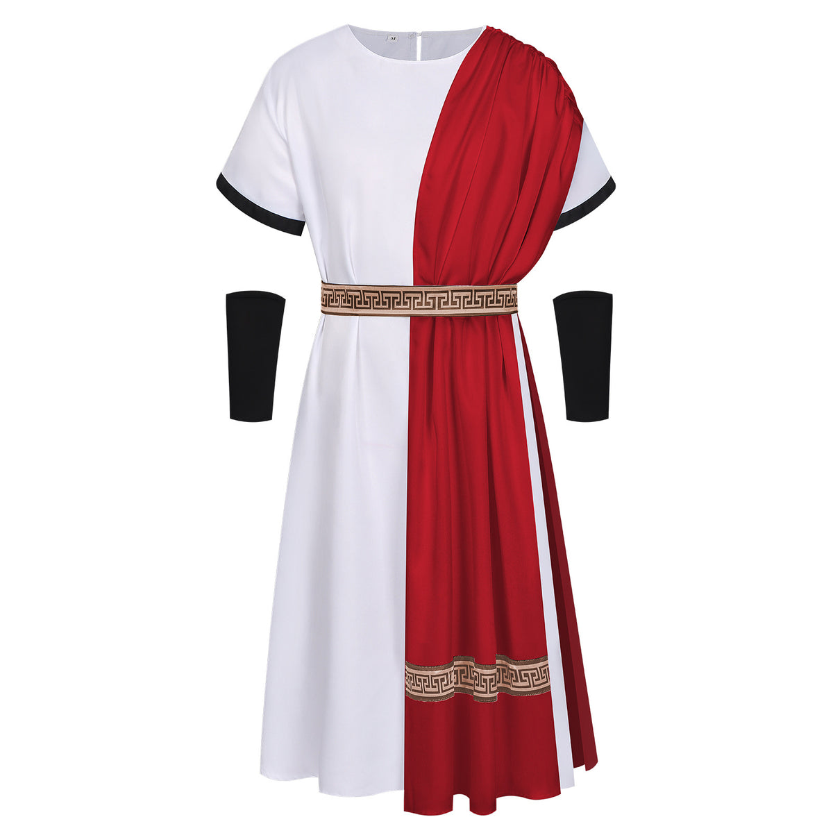 Men's Roman Toga Costume Set – Greek God & Caesar Outfit