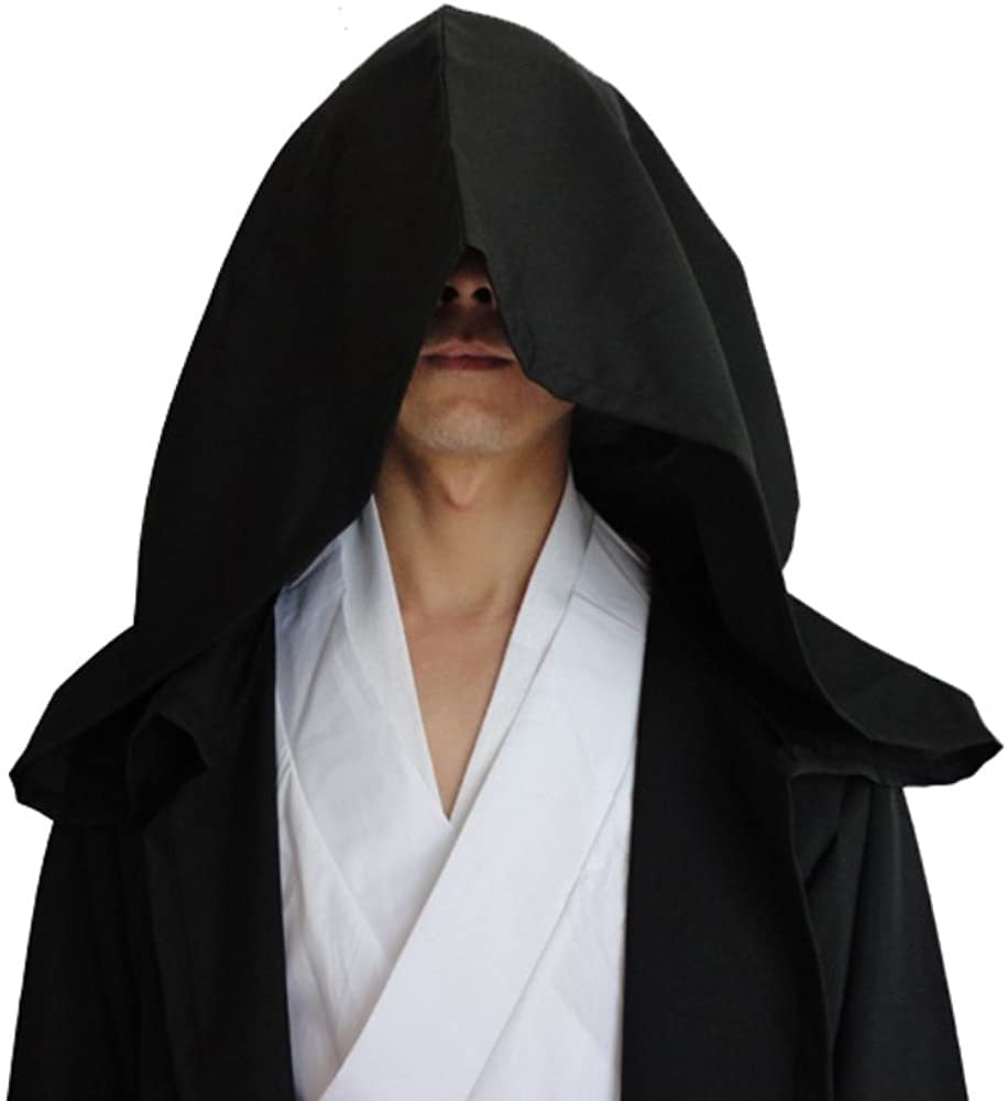 Mens and Kids Skywalker Cape Cloak Robe Cosplay Costume