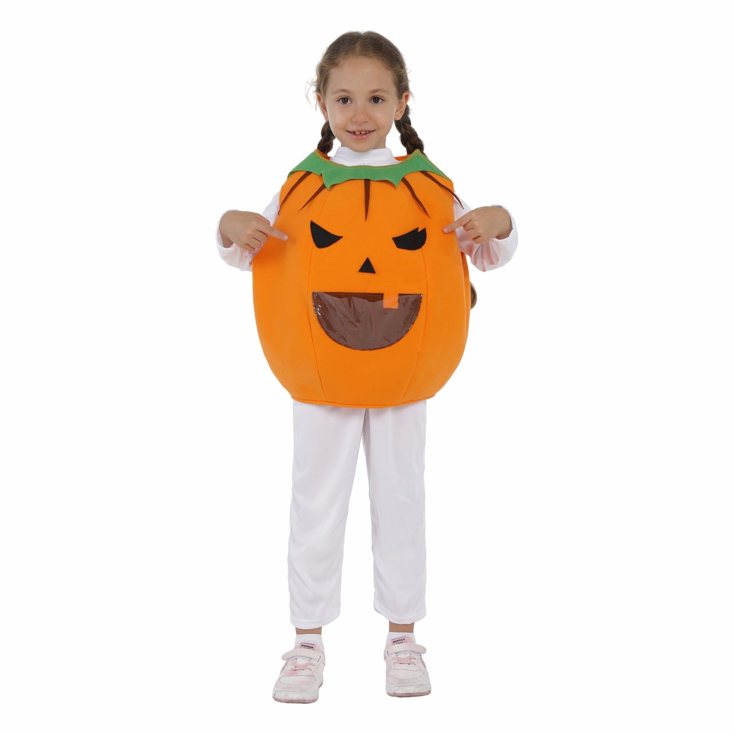 Halloween Costume Decoration Pumpkin Candy Set Kindergarten Children's Smock