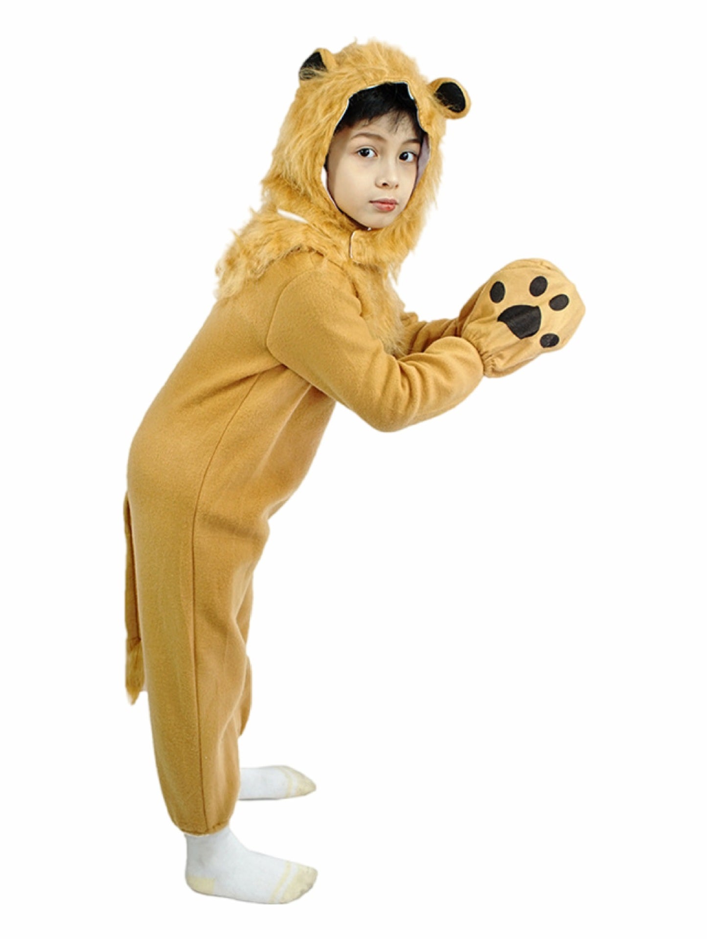 Kids Animal Costume Onesie Pajamas Fancy Dress Book Week Zoo Party S-XL