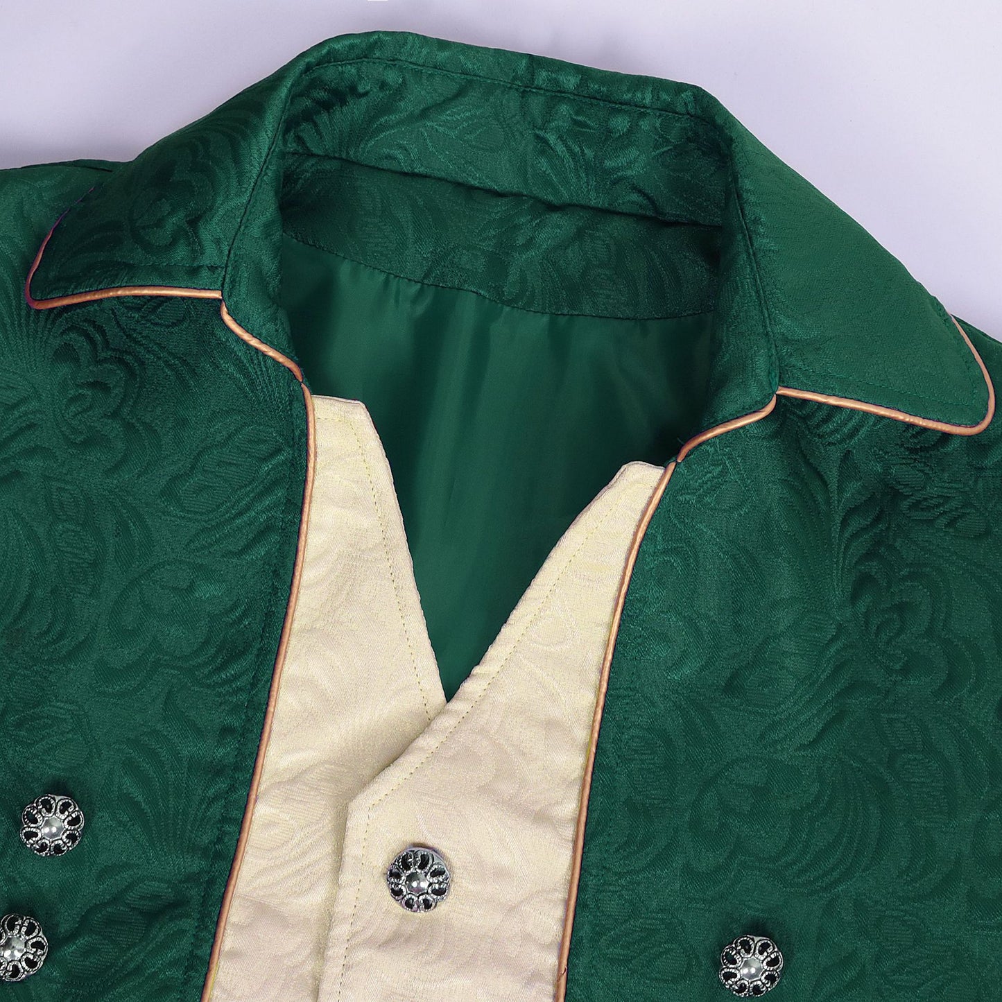 Men's Victorian Floral Tailcoat – Steampunk Gothic Costume Jacket