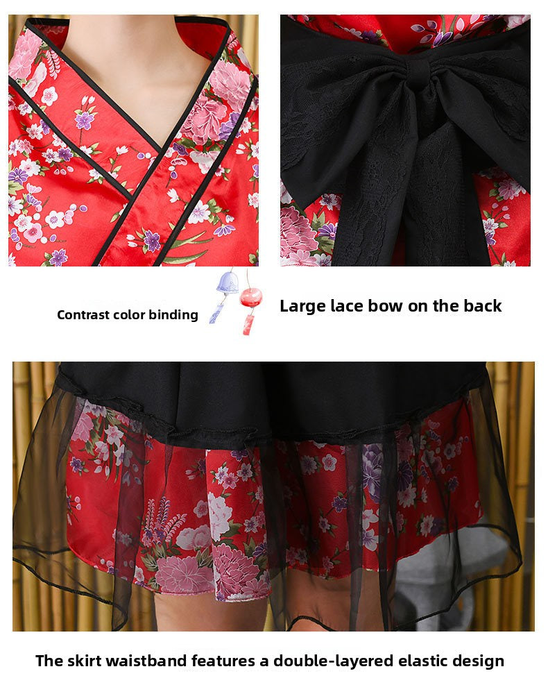 Improved Performance Japanese Kimono set for Cosplay and Anime Fans