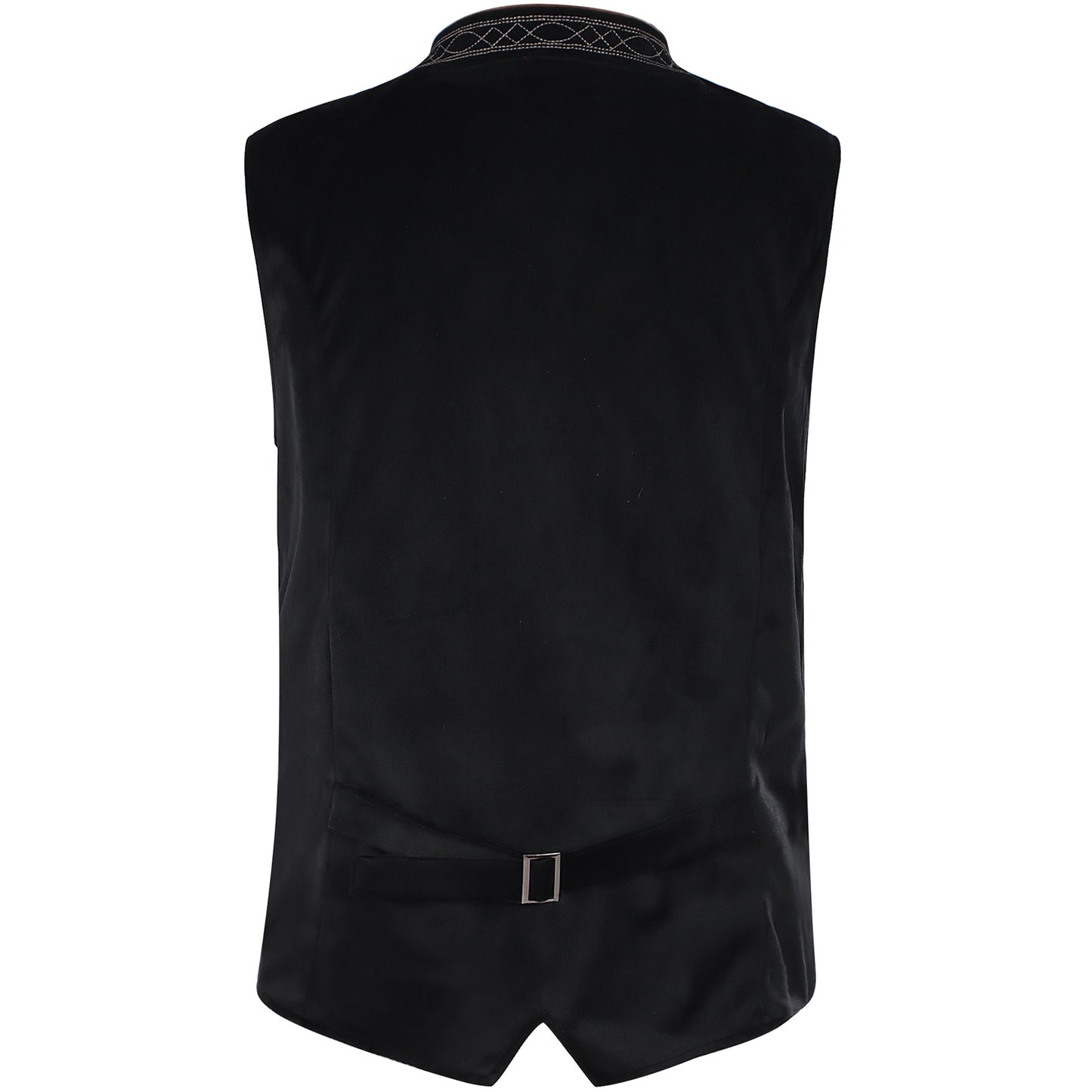 Mens Vintage Velvet Vest Metal Button Tavern Waiter Oktoberfest Waistcoat