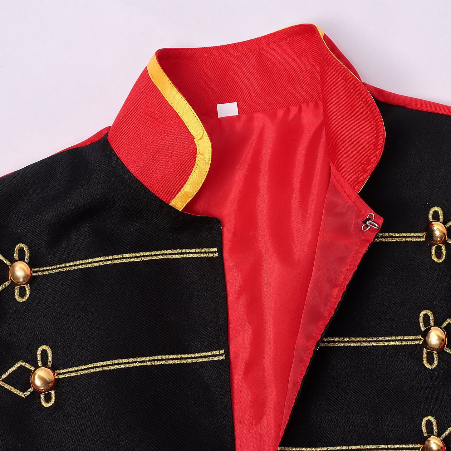 Mens Ringmaster Jacket Medieval Prince Circus Stage Costume Coat