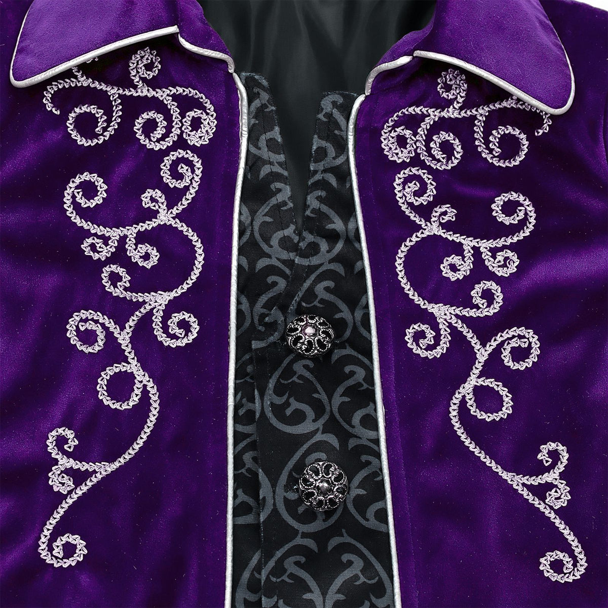 Boys Victorian Embroidered Tailcoat – Medieval Prince Costume