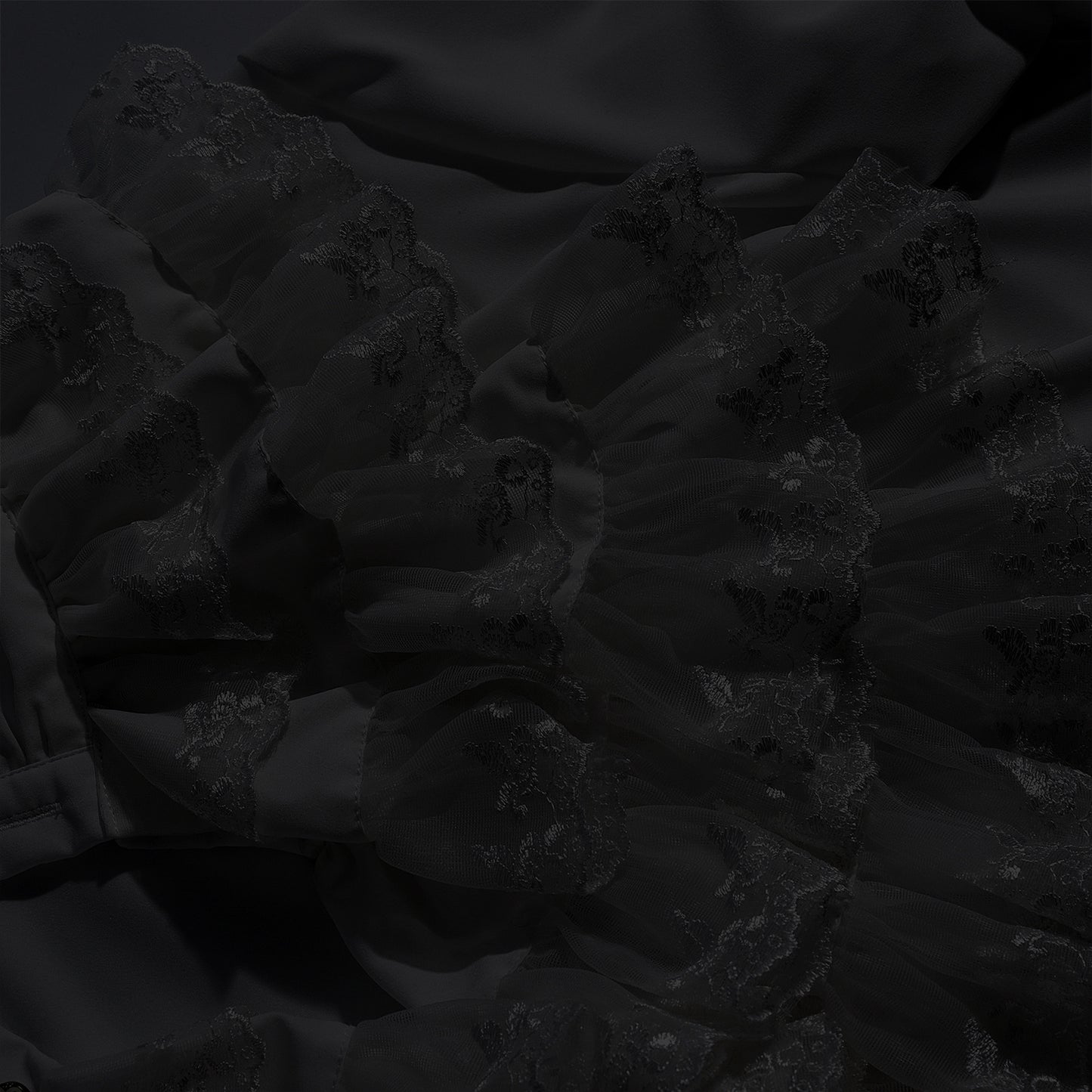 Men's Gothic Layered Ruffle Shirt – Victorian Vampire Costume