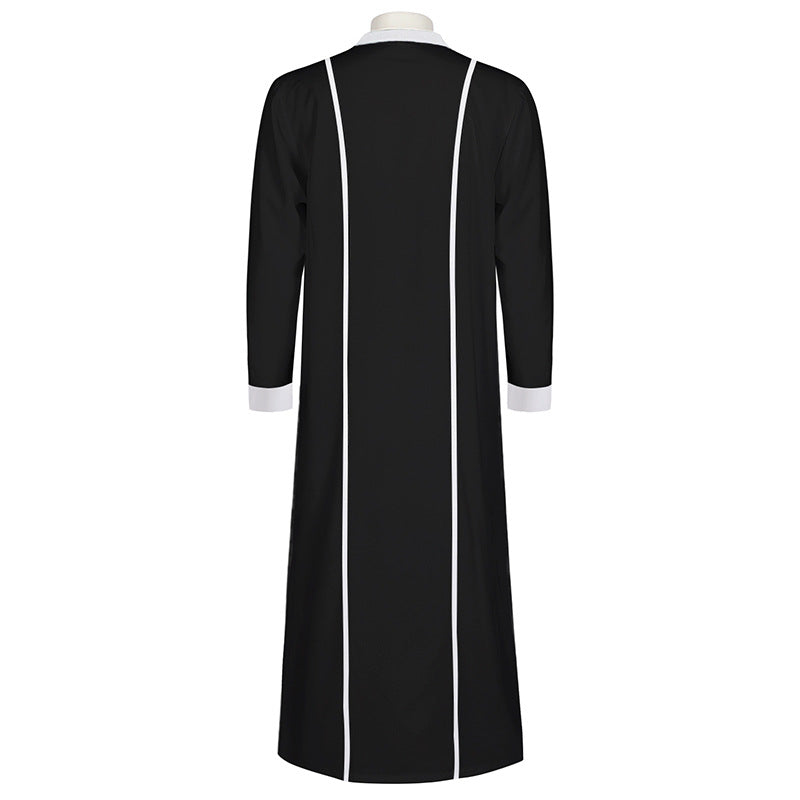 Halloween Muslim Priest Godfather Cosplay Costume – Muslim Cosplay Outfit
