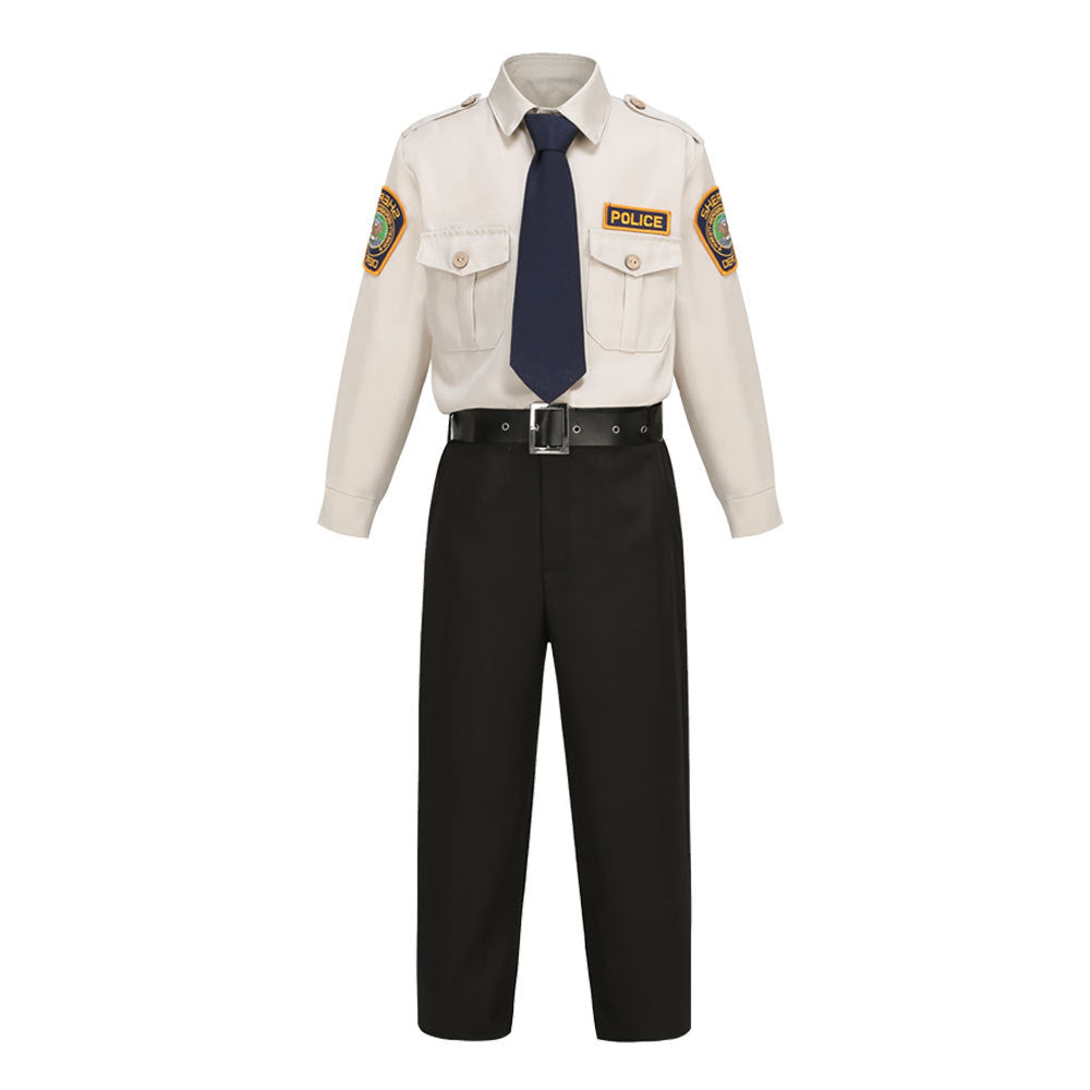 Children's Police Cosplay Carnival Sheriff  Uniform Costumes for Kid