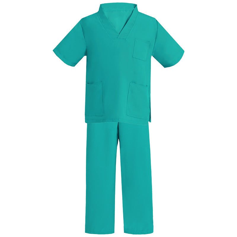 Kids Doctor Surgeon Nurse Costume Child Book Week Fancy Dress Halloween Outfit