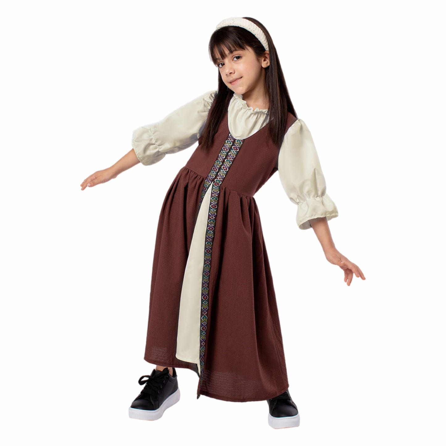 Kids Medieval Renaissance Peasant Costume – Girl & Boy Sets