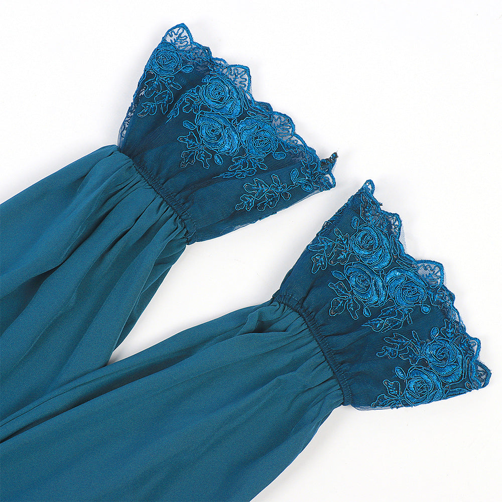 Women Men Regency Shirt Victorian Top Medieval Renaissance Gothic Vampire Costume