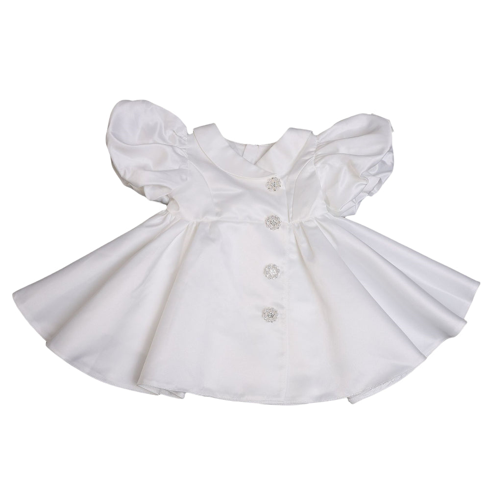 Baby Girl Christening Dress – Puffy Princess Tulle Gown