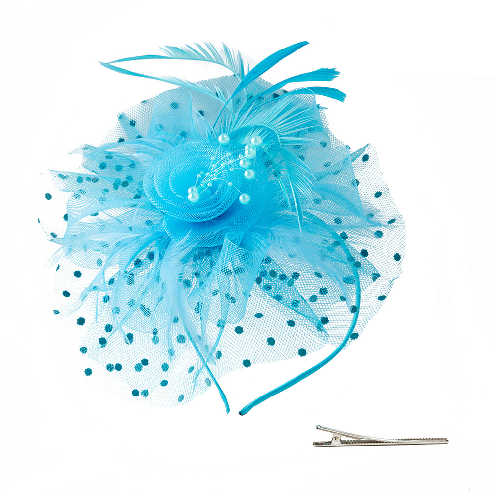 Vintage Feather Fascinator Headpiece