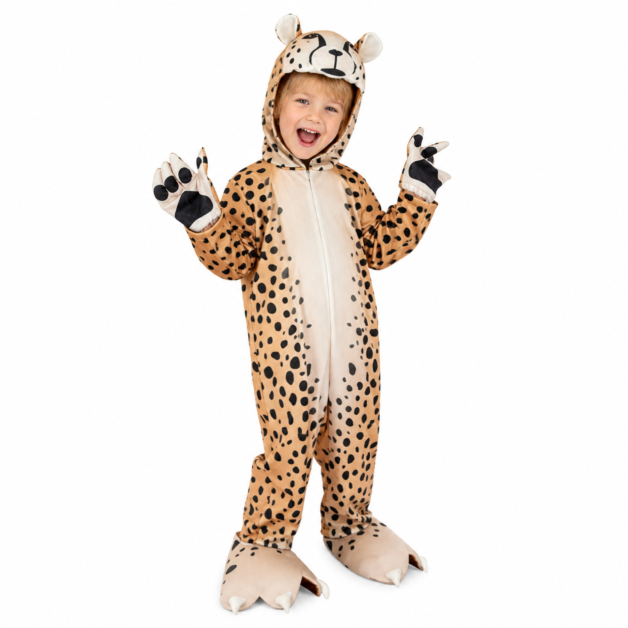 Kids Animal Costume Onesie Pajamas Fancy Dress Book Week Zoo Party S-XL